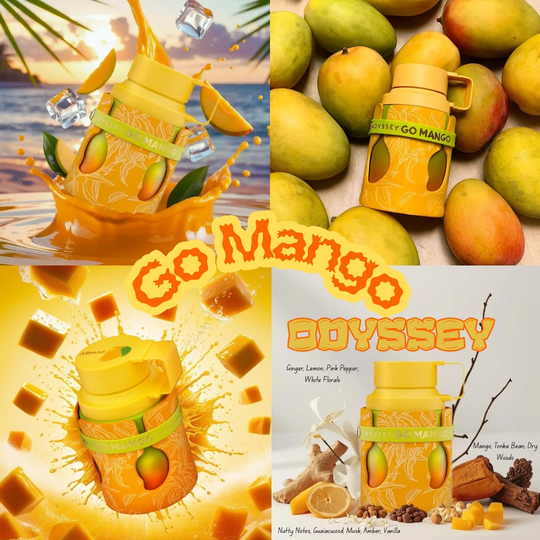 ODYSSEY GO MANGO – Chút nắng nhiệt đới đánh thức nguồn năng lượng tươi vui.