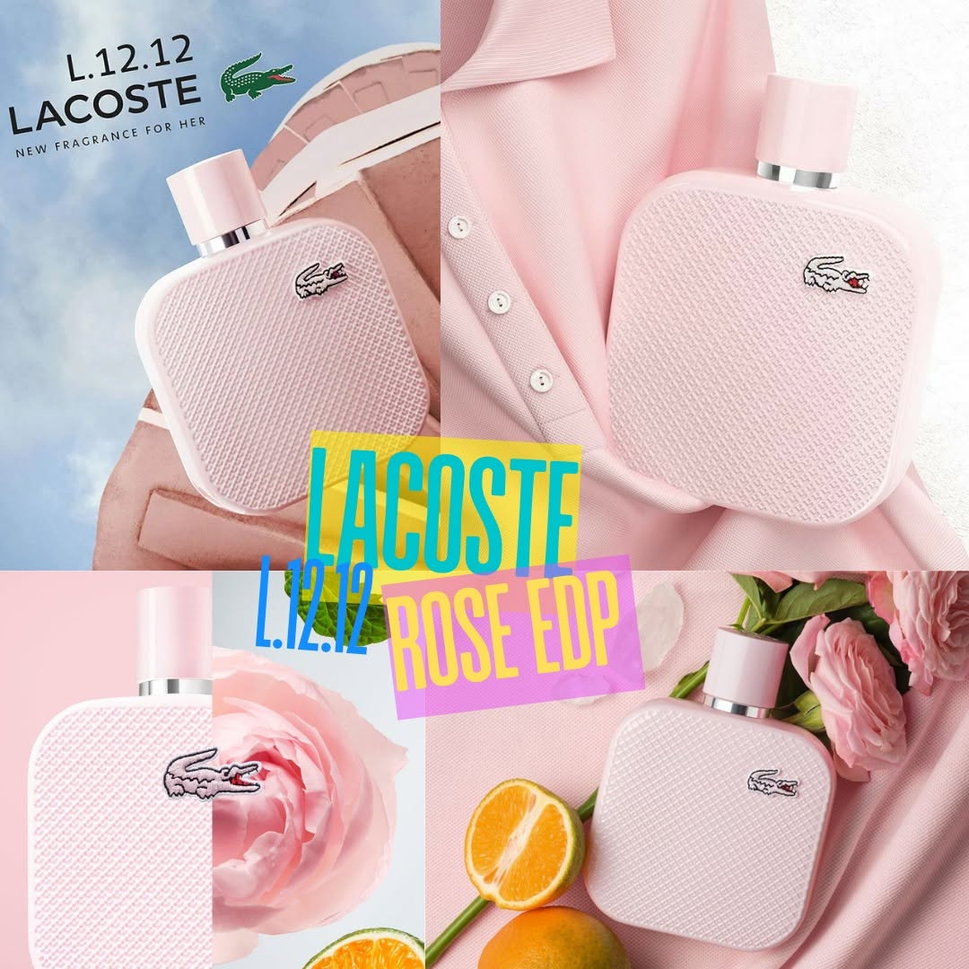 LACOSTE L.12.12 ROSE EDP - Nữ tính đầy năng động.