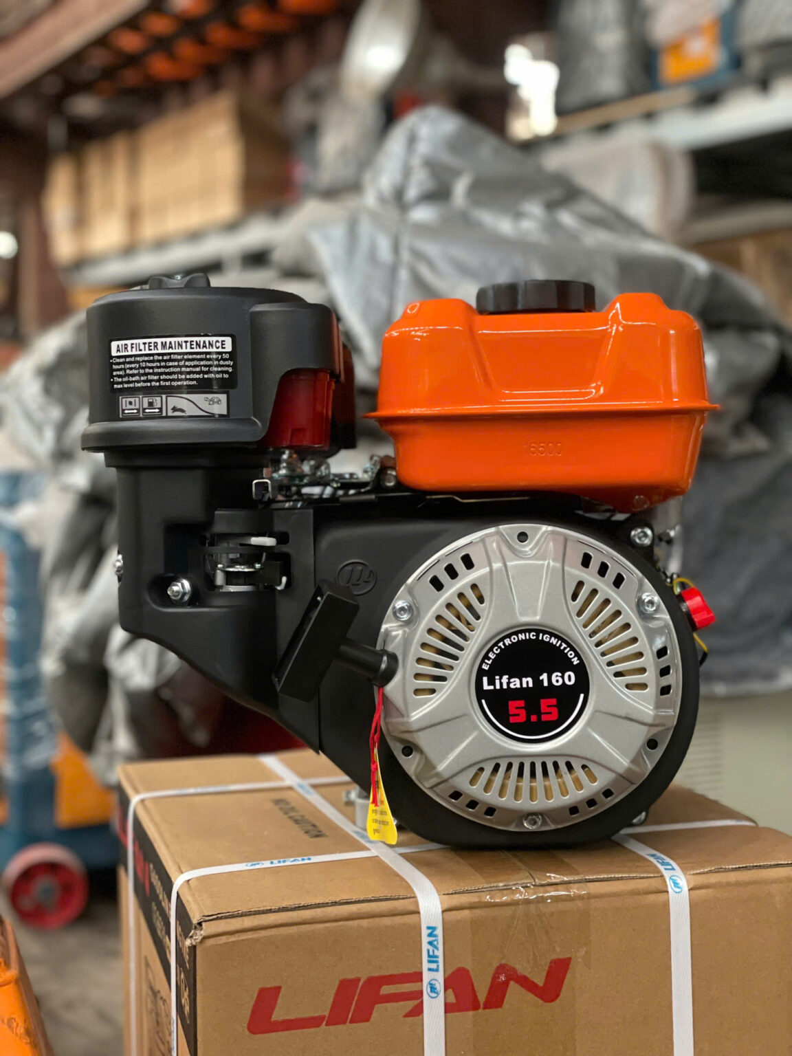 Động cơ xăng 5.5HP Lifan 160