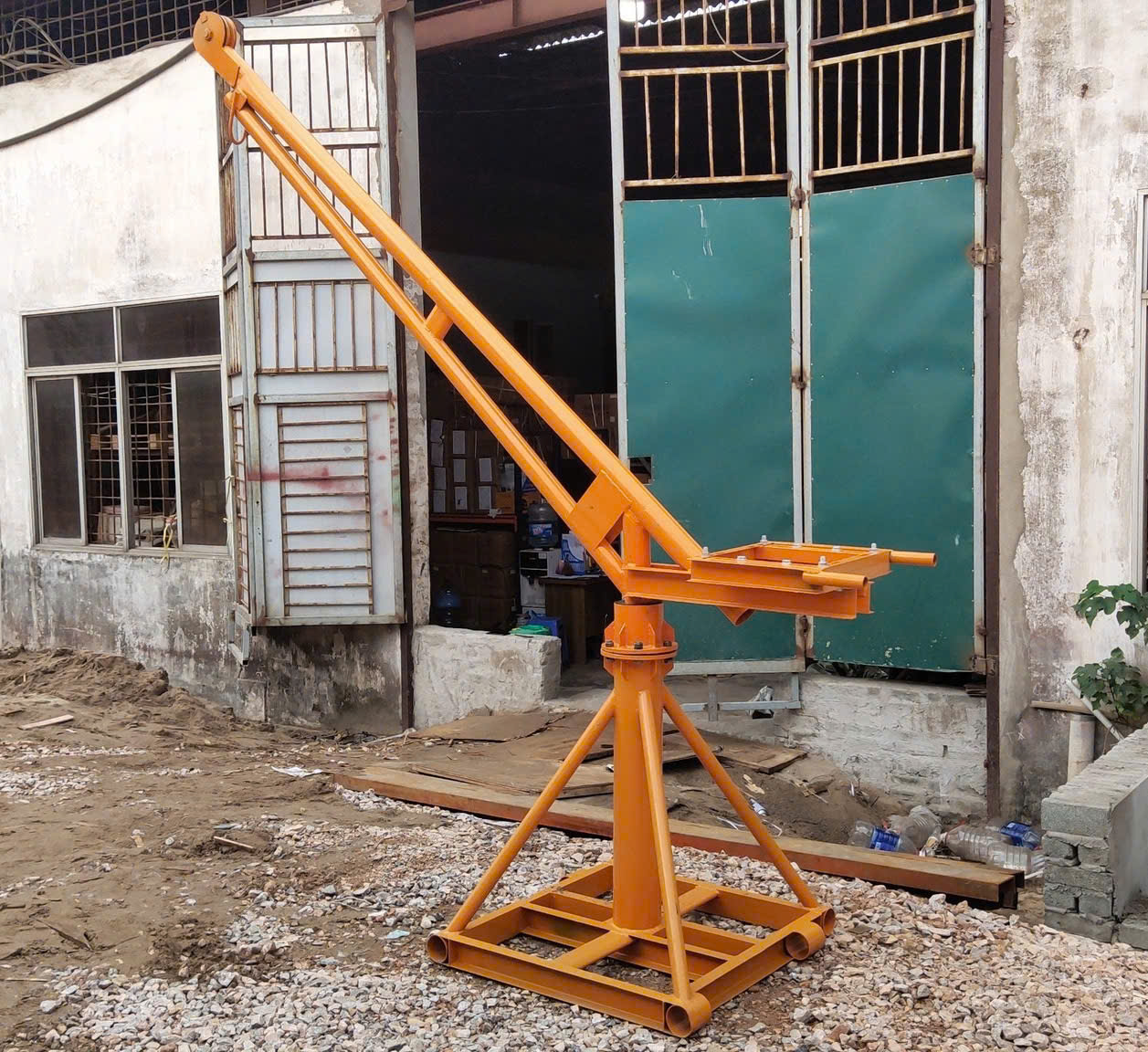 Khung Cẩu Xoay 360 Độ Kenbo KCX8-4 800Kg Đế Liền Trụ
