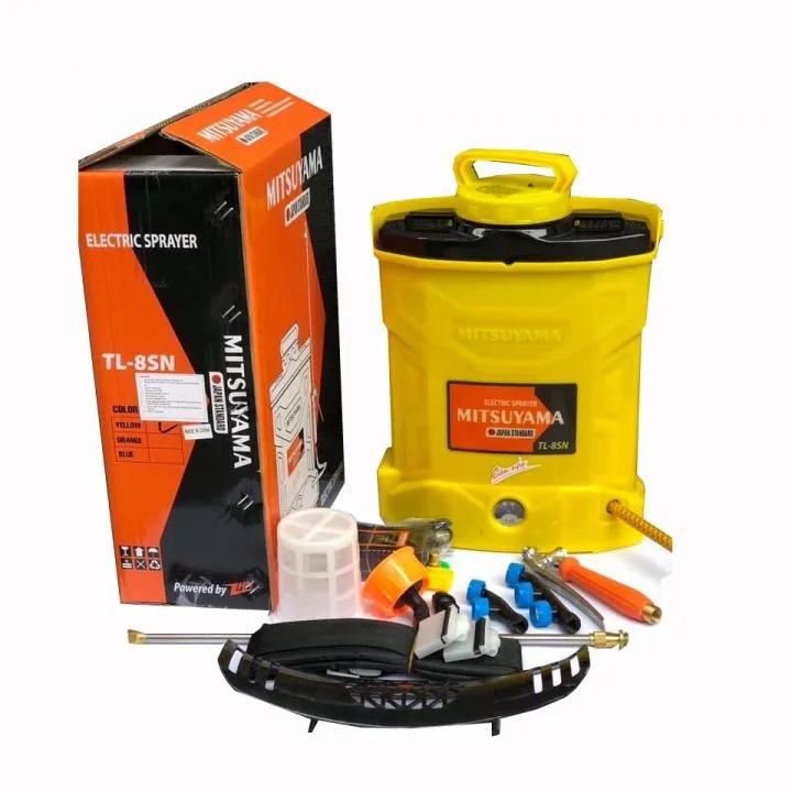 Bình phun xịt chạy điện 8L Mitsuyama TL-8SN pin lithium