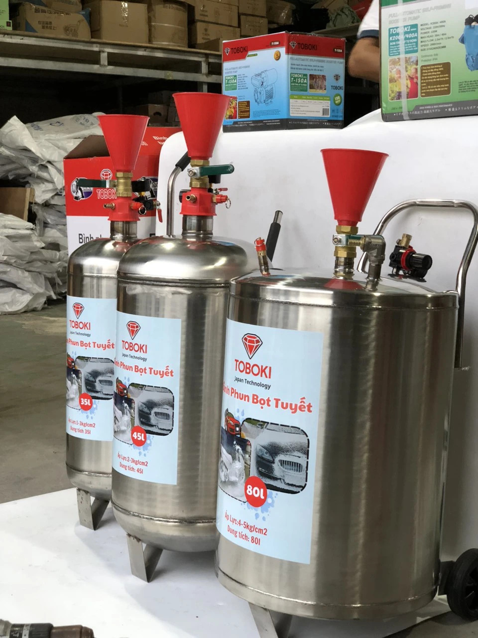 Bình Phun Bọt Tuyết 35L Toboki BB-35L