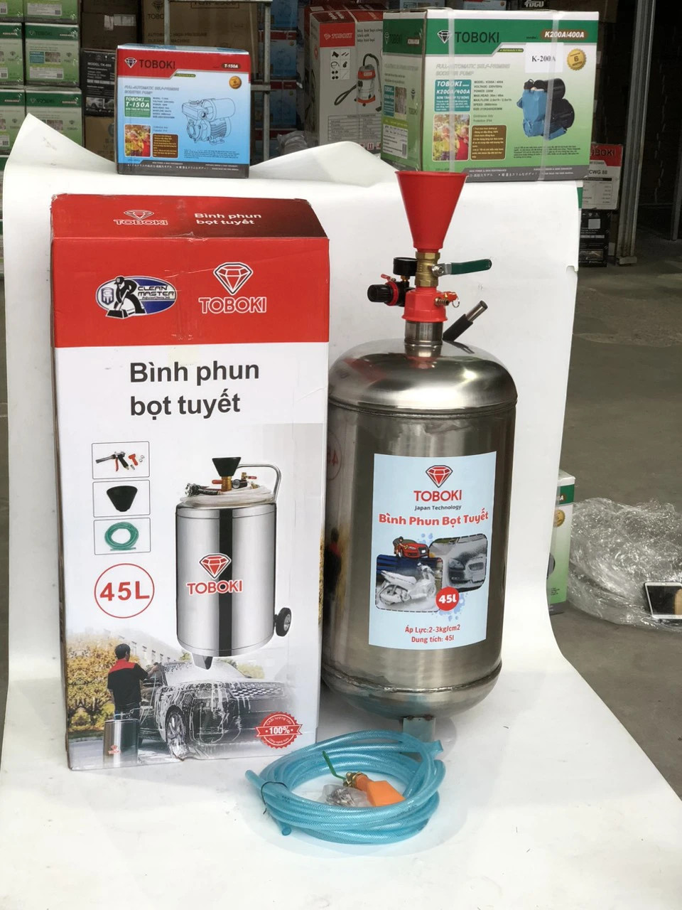 Bình Phun Bọt Tuyết 45L Toboki BB-45L