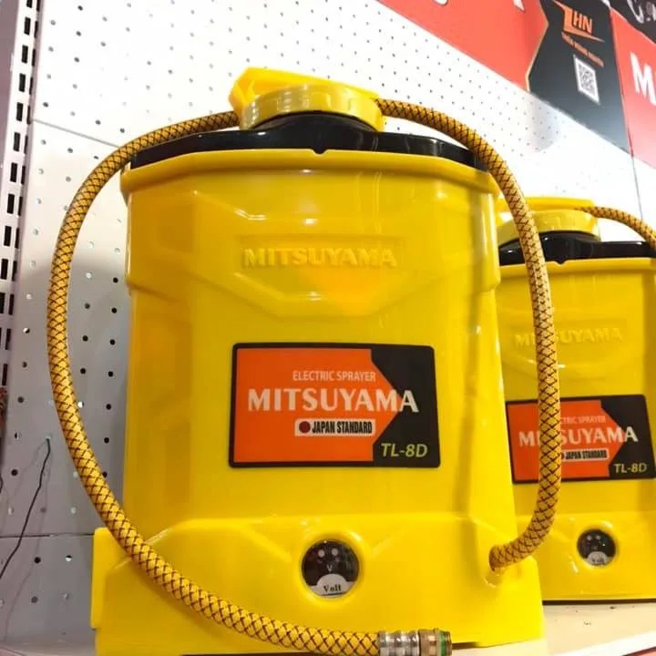 Bình phun xịt chạy điện 8L Mitsuyama TL-8D
