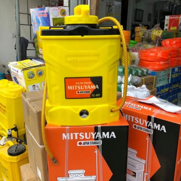 Bình phun xịt chạy điện 8L Mitsuyama TL-8D