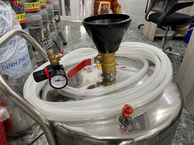 Bình Tạo Bọt Tuyết Jetman 80L Inox 304 BB304-80