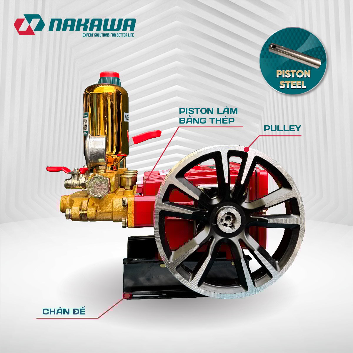 Đầu phun áp lực 1.5Hp NAKAWA NK2245