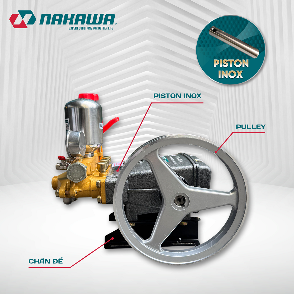 Đầu Phun Áp Lực 3HP NAKAWA NK3048H