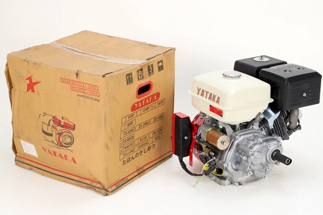 Động Cơ Xăng 15Hp Yataka CS-420CD Tua Chậm Có Đề