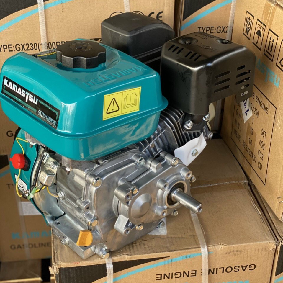 Động Cơ Xăng 7.5Hp Kamastsu GX230 Tua Chậm