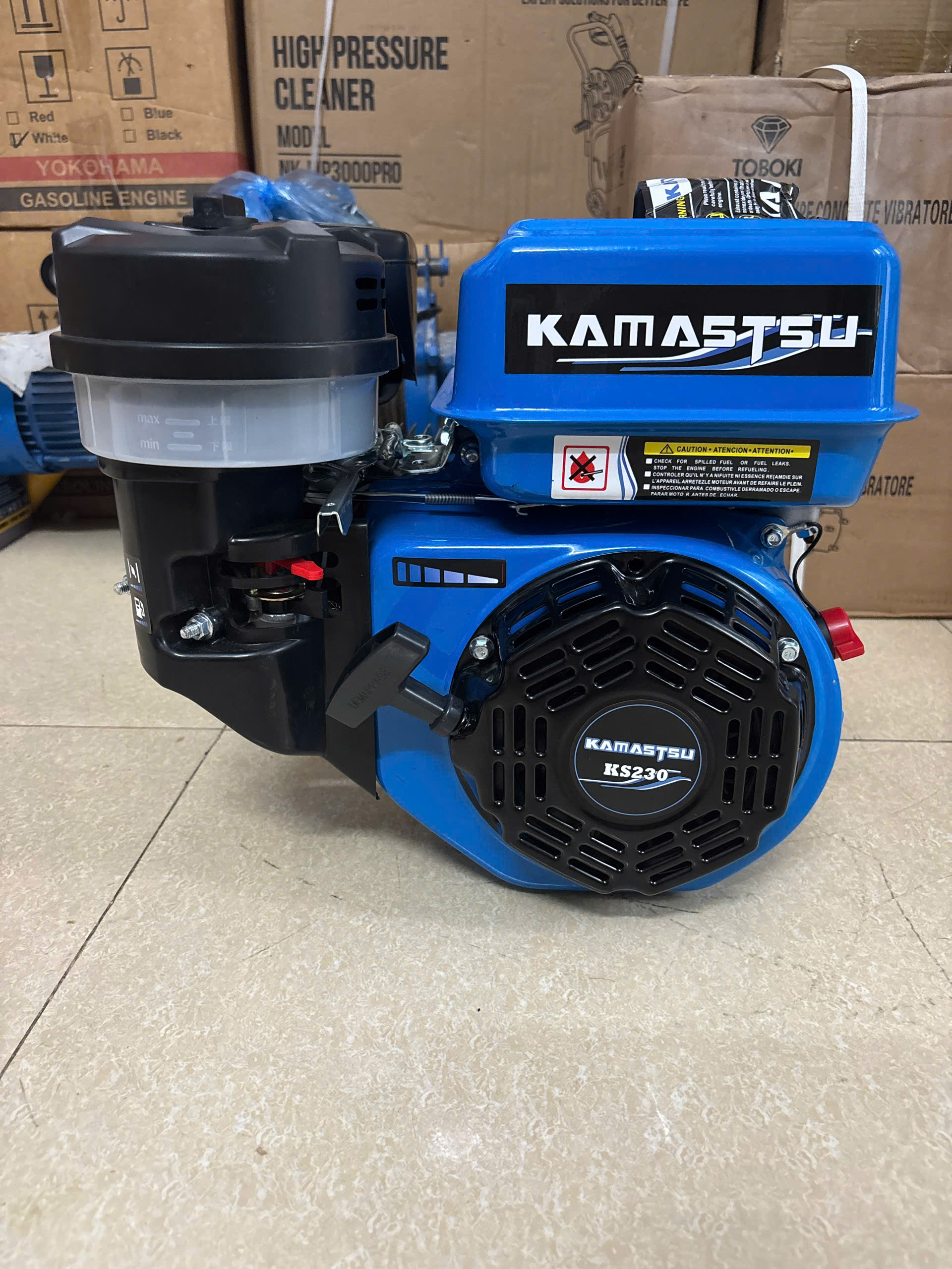 Động Cơ Xăng 6.5Hp Kamastsu KS200