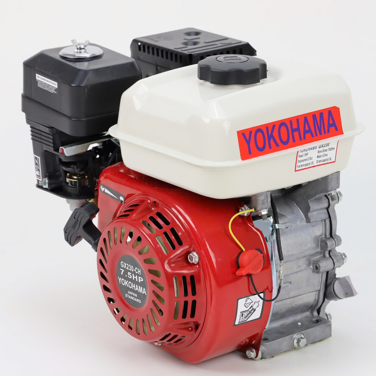 Động Cơ Xăng 7.5HP Yokohama GX230 Tua Chậm