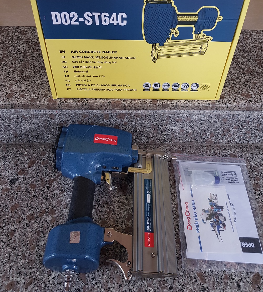 Máy Bắn Đinh Bê Tông Dongcheng D02-ST64C