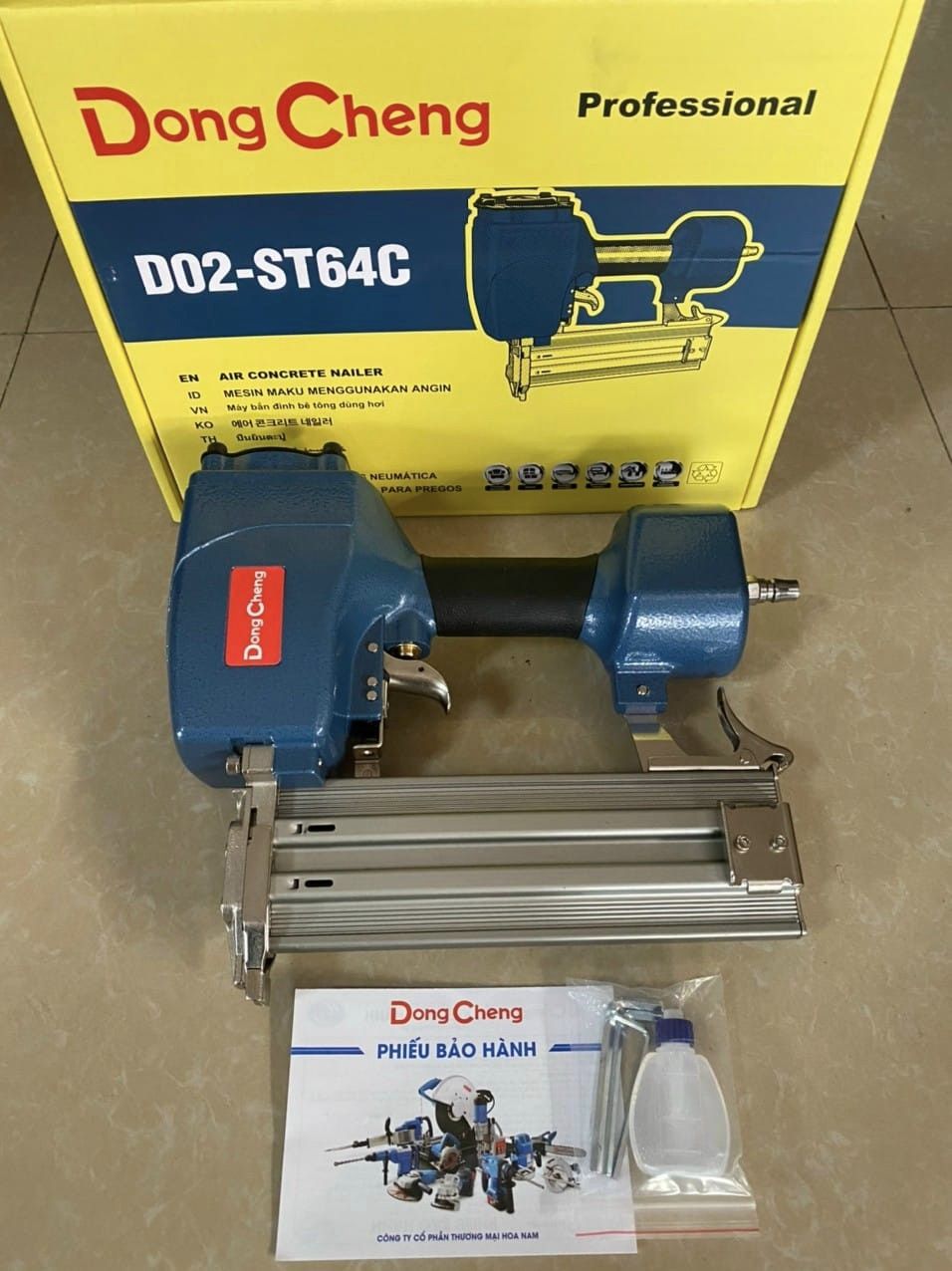Máy Bắn Đinh Bê Tông Dongcheng D02-ST64C