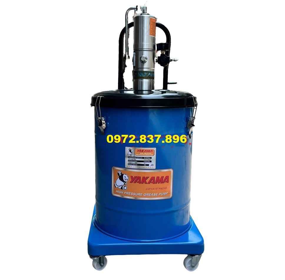 Máy Bơm Mỡ 30L Yakama BM-30GZ10