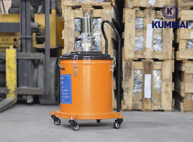 Máy Bơm Mỡ 35L Kumisai KMS-35S