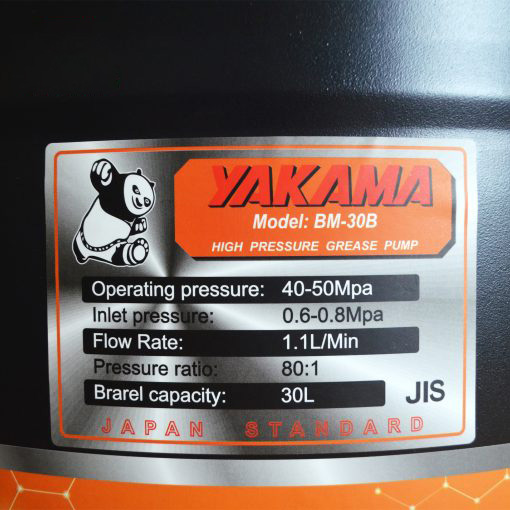 Máy Bơm Mỡ Hơi Yakama BM-30B Đầu Bơm Đại