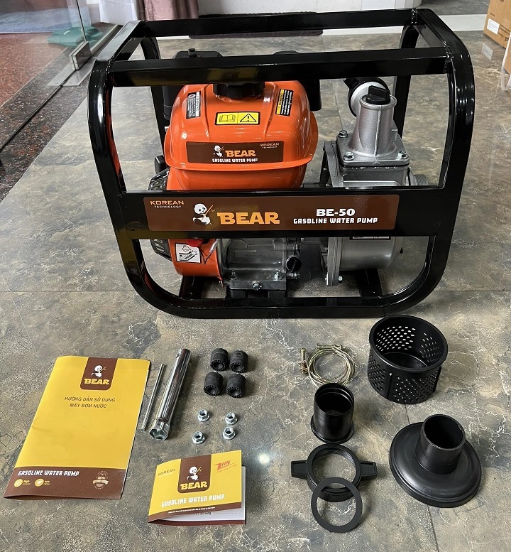 Máy Bơm Nước Chạy Xăng 5.5Hp Bear BE-50