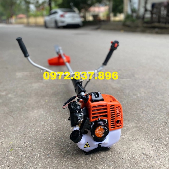 Máy Cắt Cỏ 2 Thì Mitsuyama TL-26N Thùng Liền