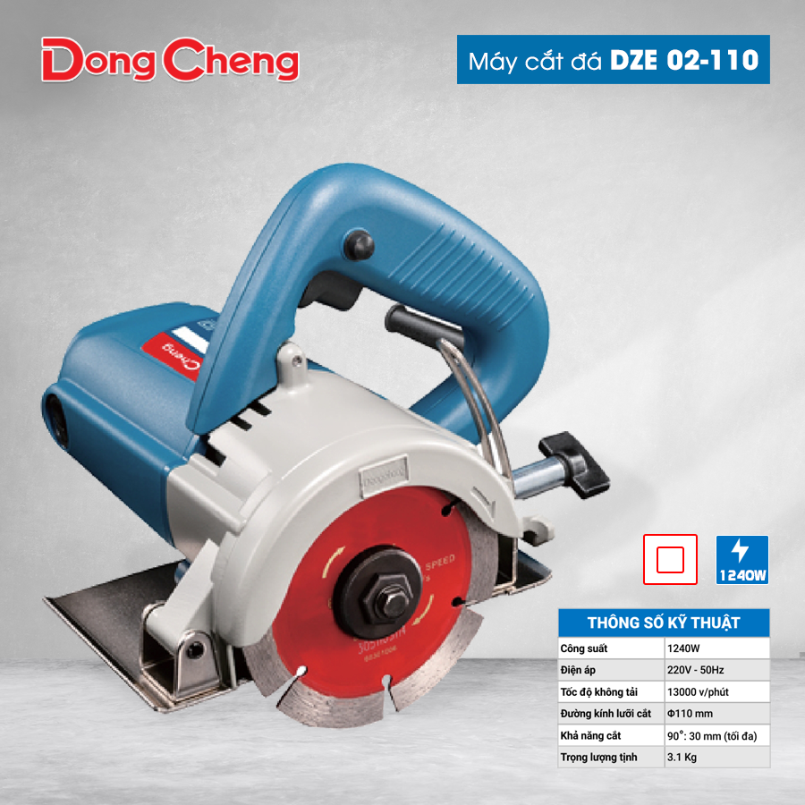 Máy Cắt Đá 1240W Dongcheng DZE02-110