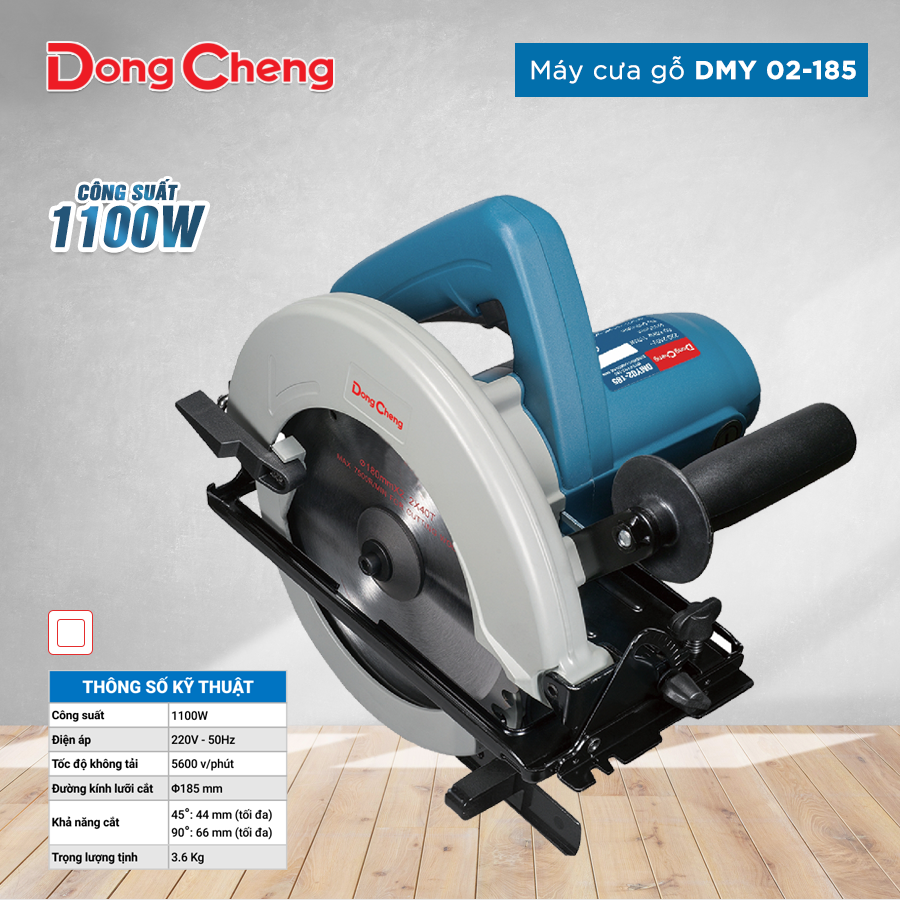 Máy Cưa Gỗ 1100W Dongcheng DMY02-185