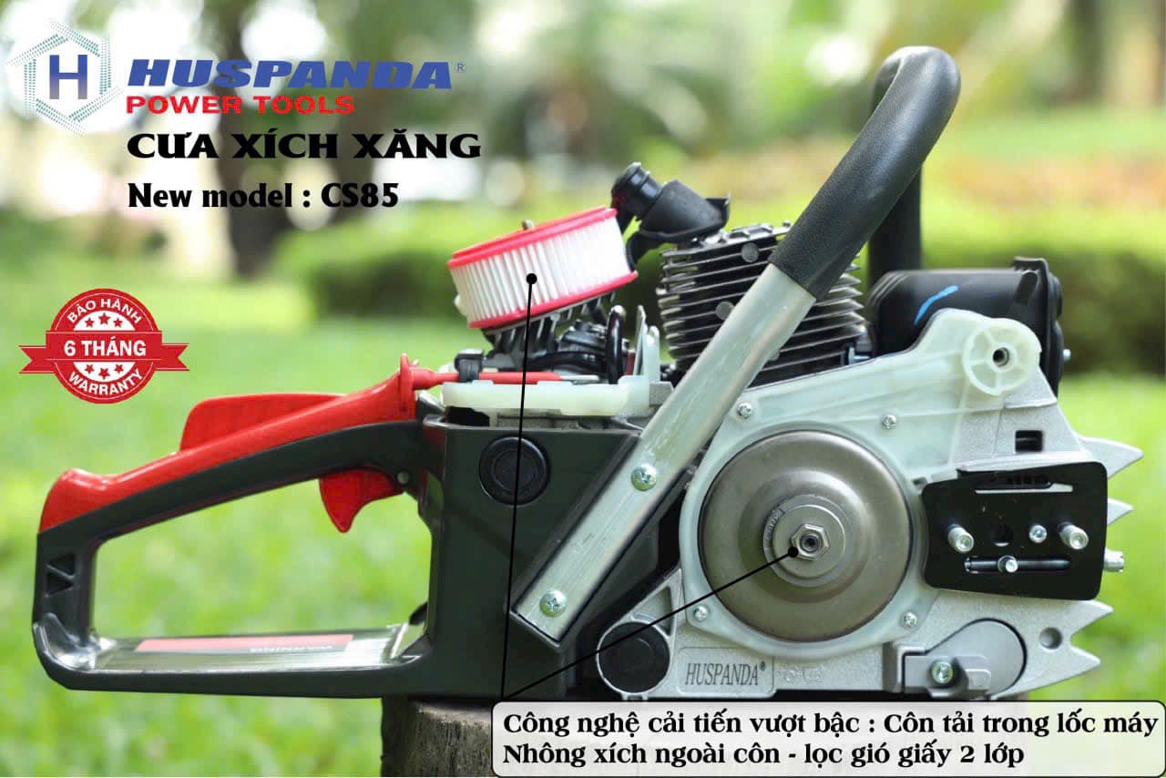 Máy Cưa Xích 2 Thì 3.2Kw Huspanda CS85