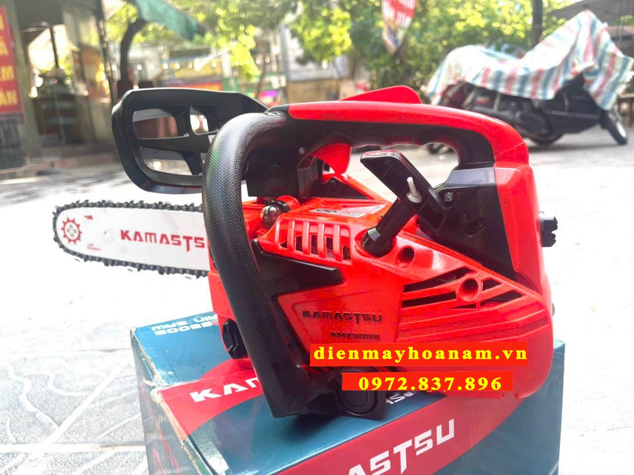 Máy Cưa Xích 2 Thì 1Kw Kamastsu KM2500S
