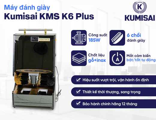 Máy Đánh Giày Kumisai K6 Plus