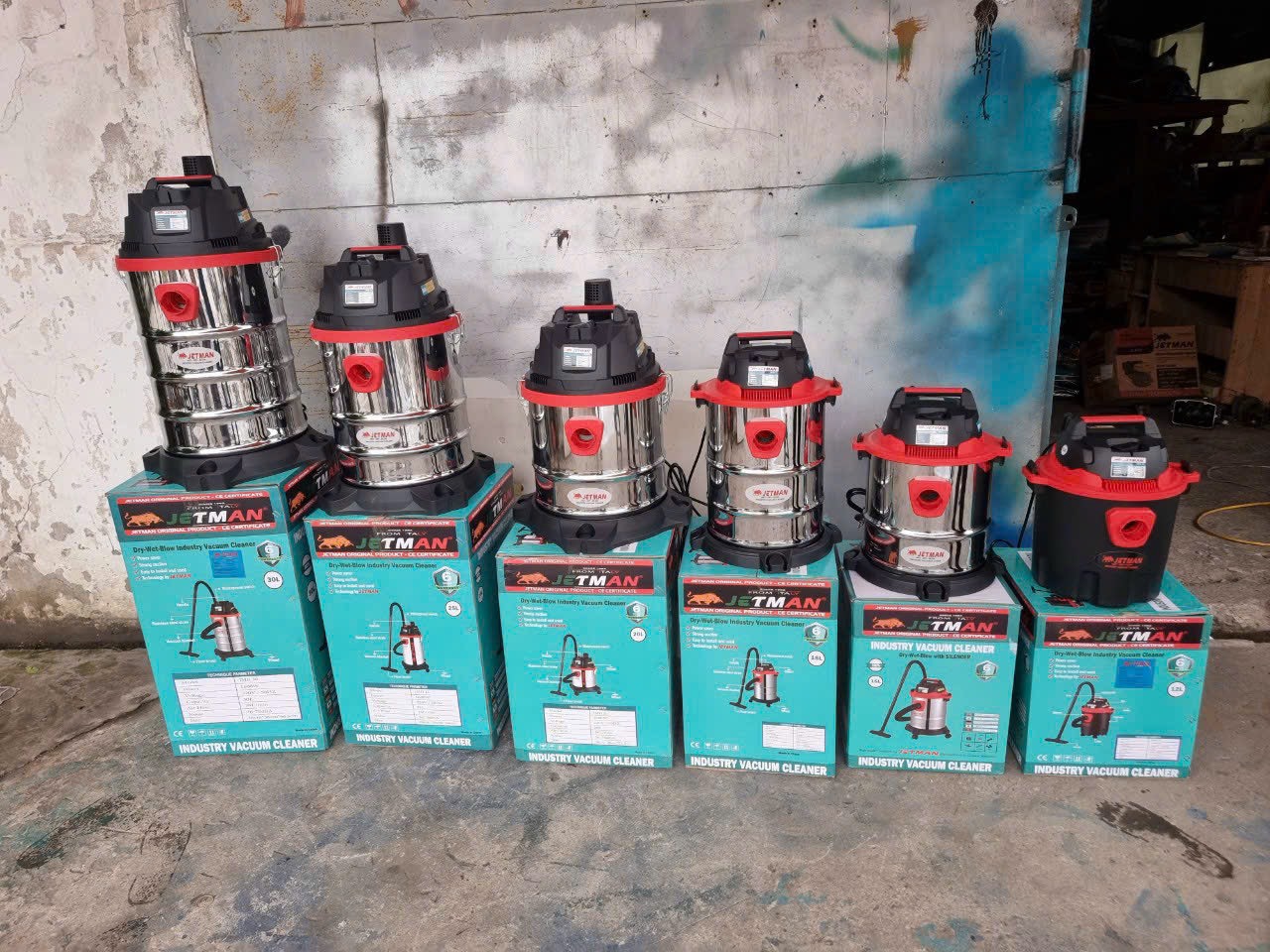 Máy Hút Bụi 12L 1600W Jetman JMH12L