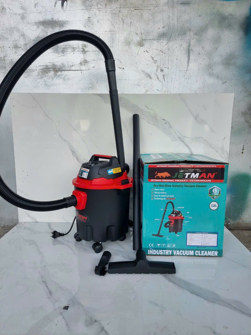 Máy Hút Bụi 12L 1600W Jetman JMH12L
