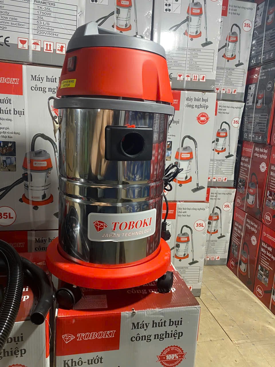 Máy Hút Bụi 1750W Toboki TK-35L