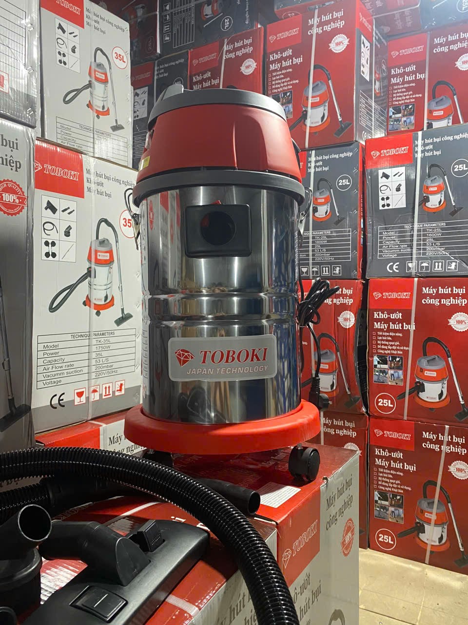 Máy Hút Bụi 1750W Toboki TK-35L
