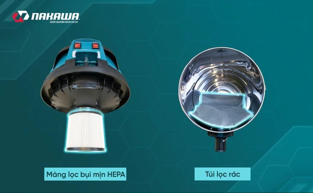 Máy hút bụi công nghiệp 3200W 70L Nakawa NK-HB70L