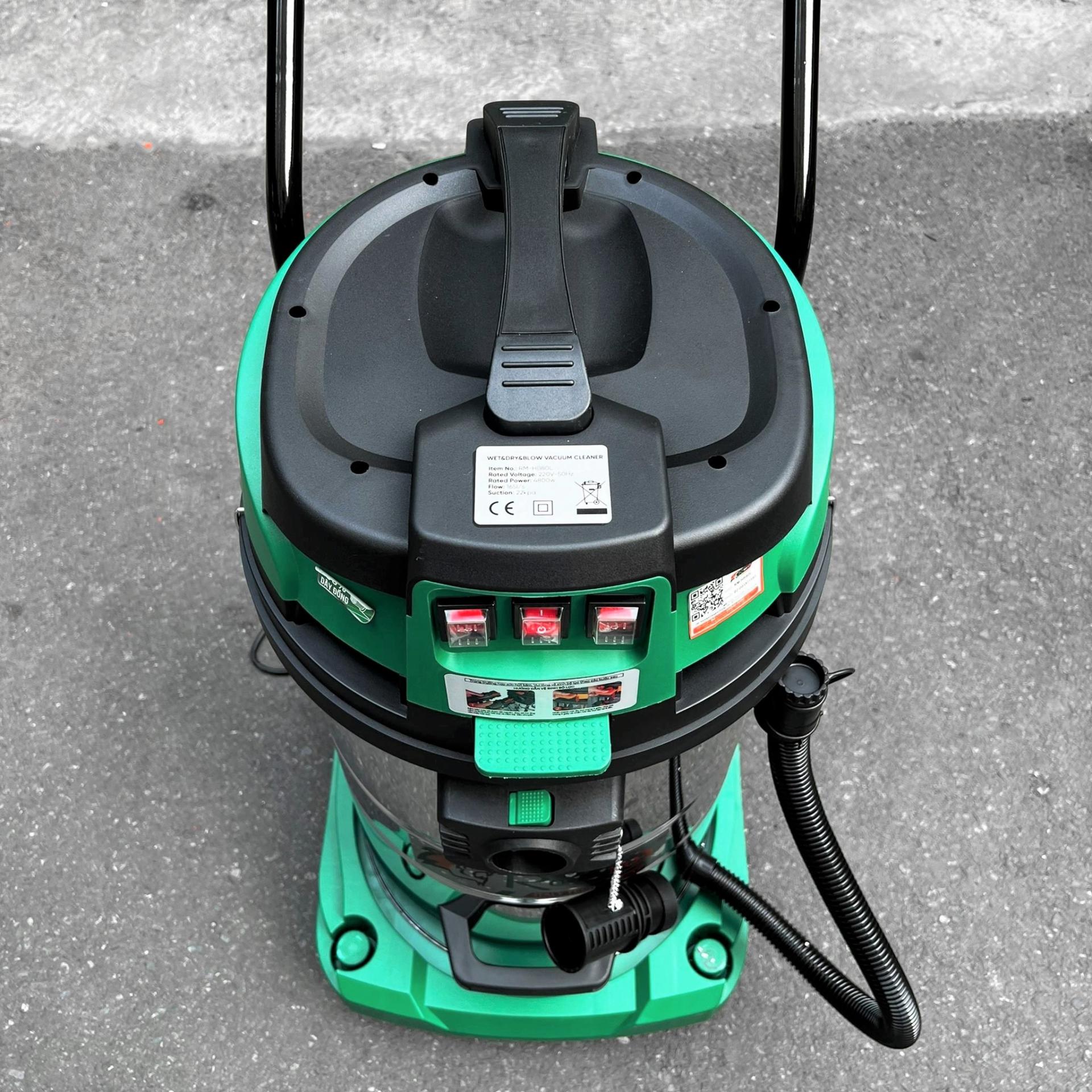 Máy Hút Bụi Công Nghiệp 4800W 80L Romano RM-HB80L