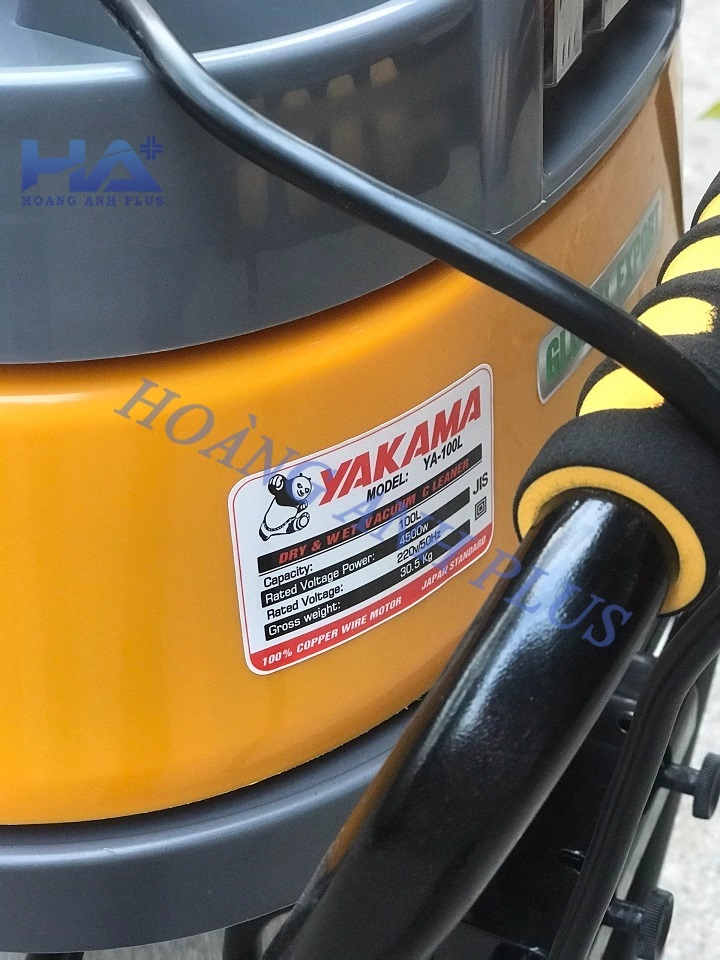 Máy Hút Bụi Yakama 4500W YA-100L