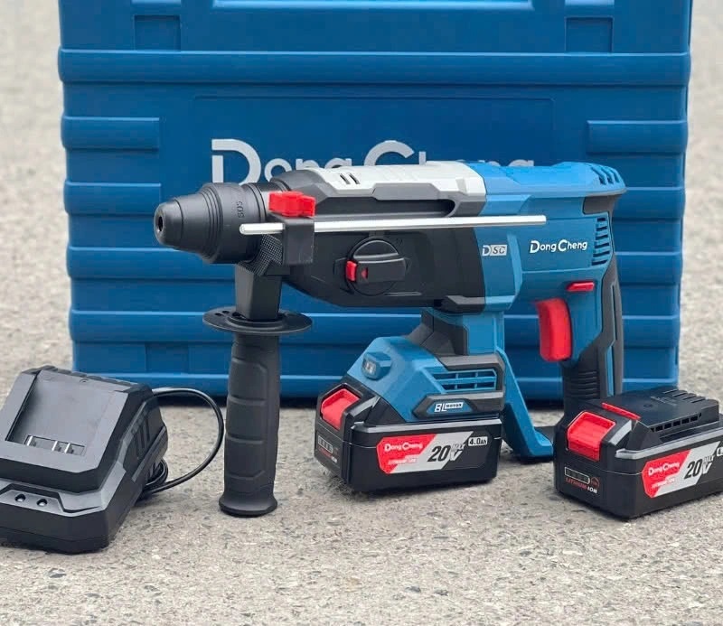 Máy Khoan Búa Dùng Pin 20V Dongcheng DCZC02-26 2 Pin 1 Sạc