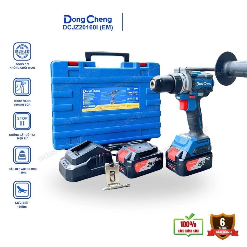 Copy of Máy Khoan Dùng Pin Dongcheng DCJZ20160i 1 Pin