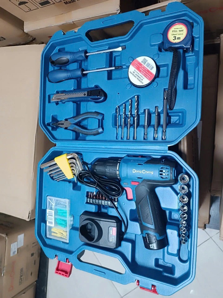 Máy Khoan Vặn Vít Dùng Pin 12V Dongcheng DCJZ1202i (TD)