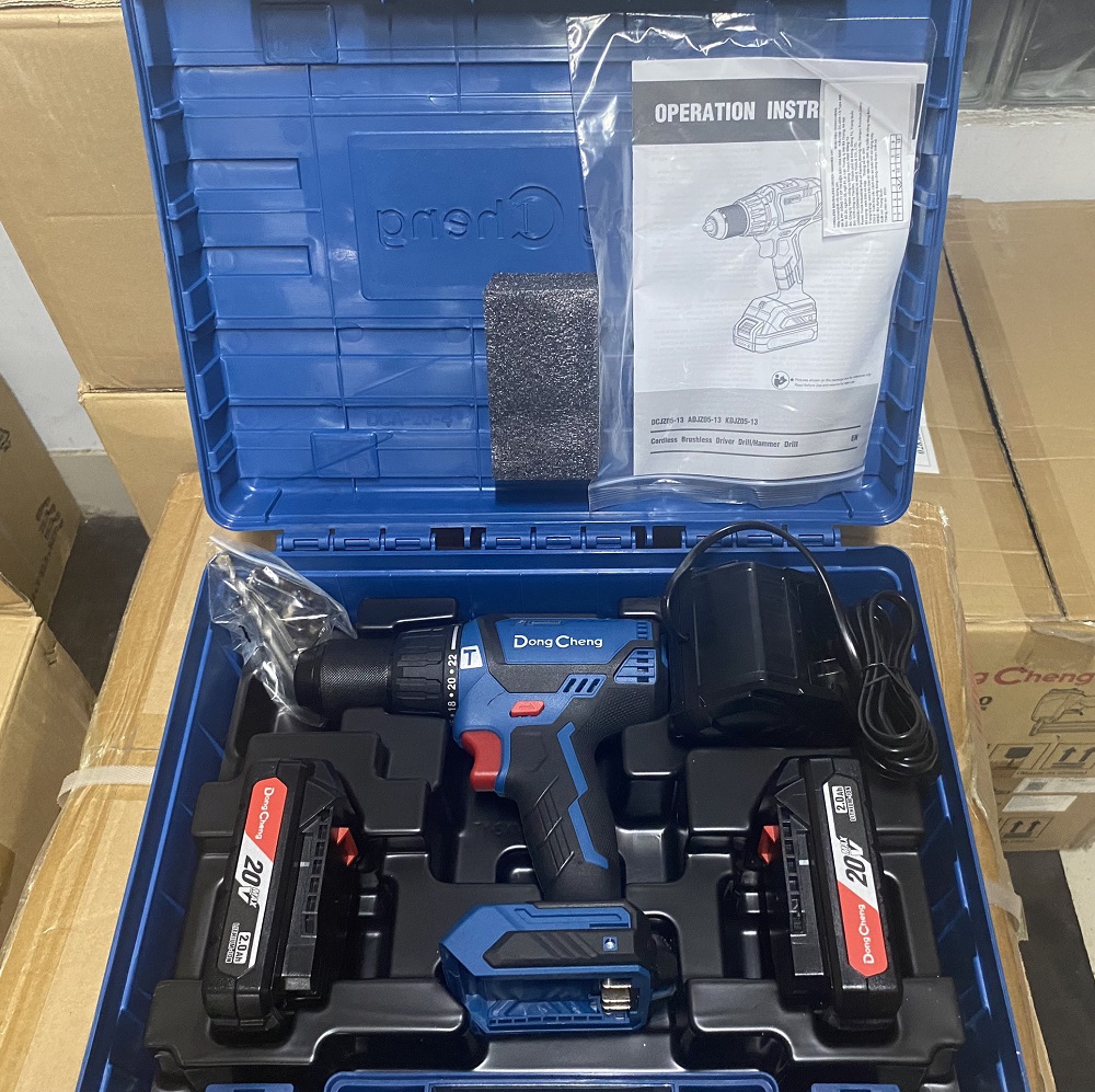 Máy Khoan Vặn Vít Dùng Pin 20V Dongcheng DCJZ05-13