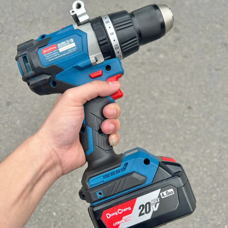 Máy Khoan Vặn Vít Dùng Pin Dongcheng DCJZ03-13 1 Pin 1 Sạc