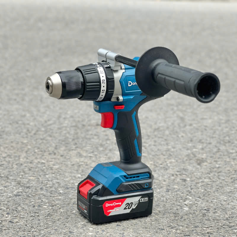 Máy Khoan Vặn Vít Dùng Pin Dongcheng DCJZ03-13 1 Pin 1 Sạc