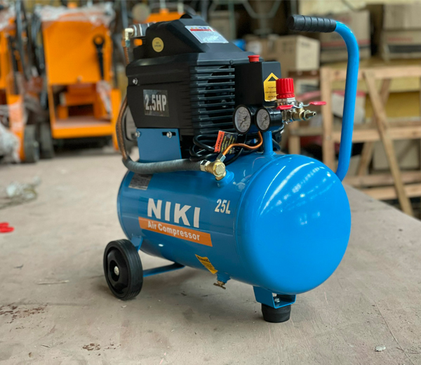 Máy Nén Khí 2Hp 25L Niki Đầu Liền NK-2525
