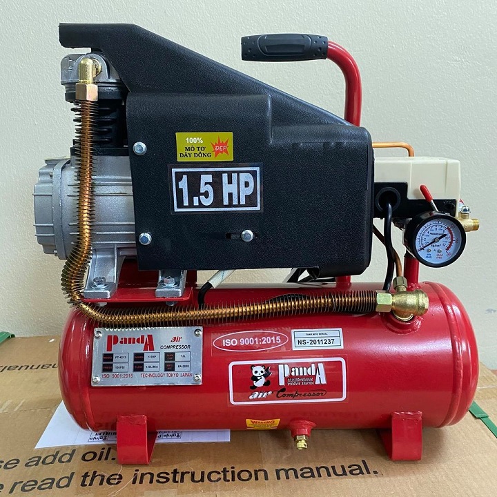 Máy nén khí có dầu 1.5HP 12L Panda PT-4213