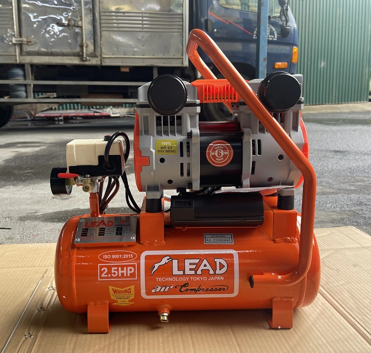 Máy nén khí không dầu 2.5HP 15L Lead LE 25-15