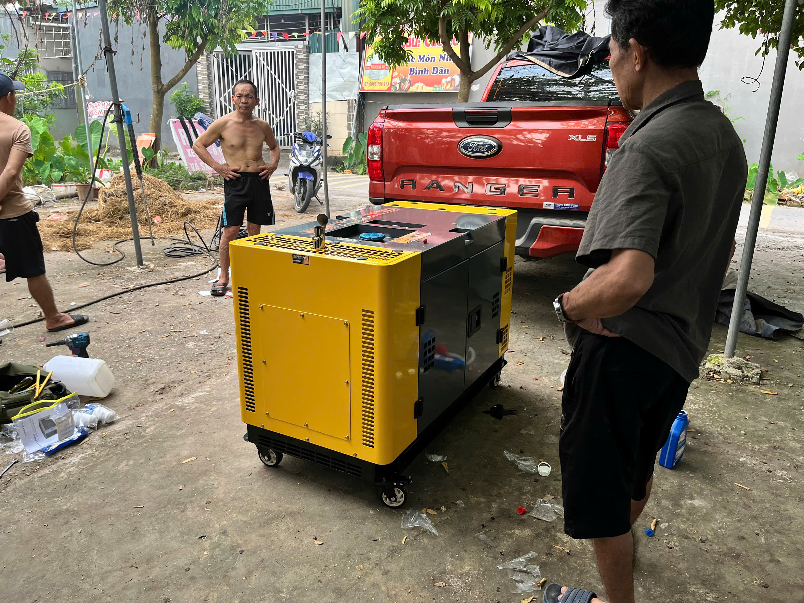 Máy Phát Điện Chạy Dầu Mactool 17KW XDM-21500E