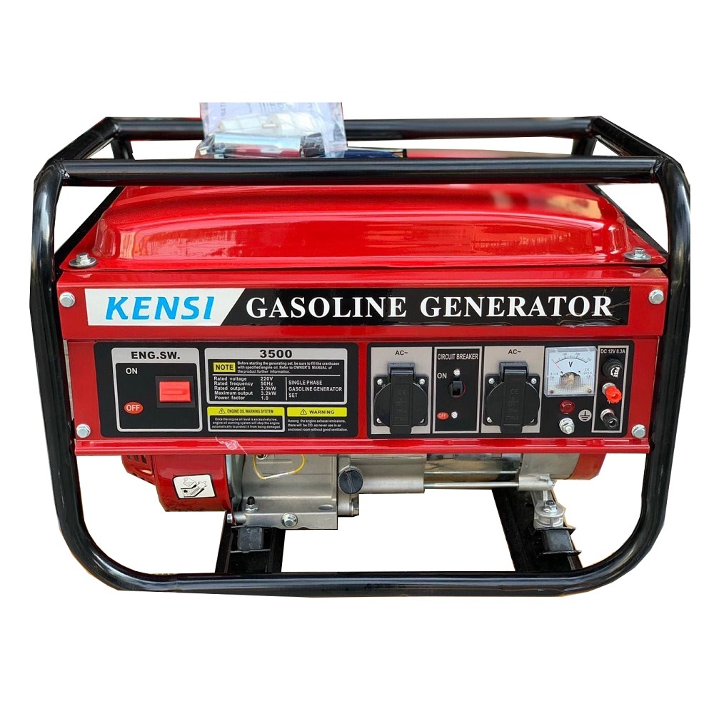 Máy Phát Điện 3Kw Chạy Xăng Kensi 3500E Đề