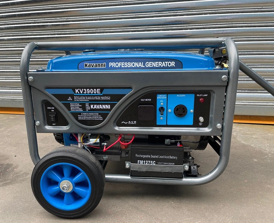 Máy Phát Điện Chạy Xăng 5Kw Kavanni KV6900E Có Đề