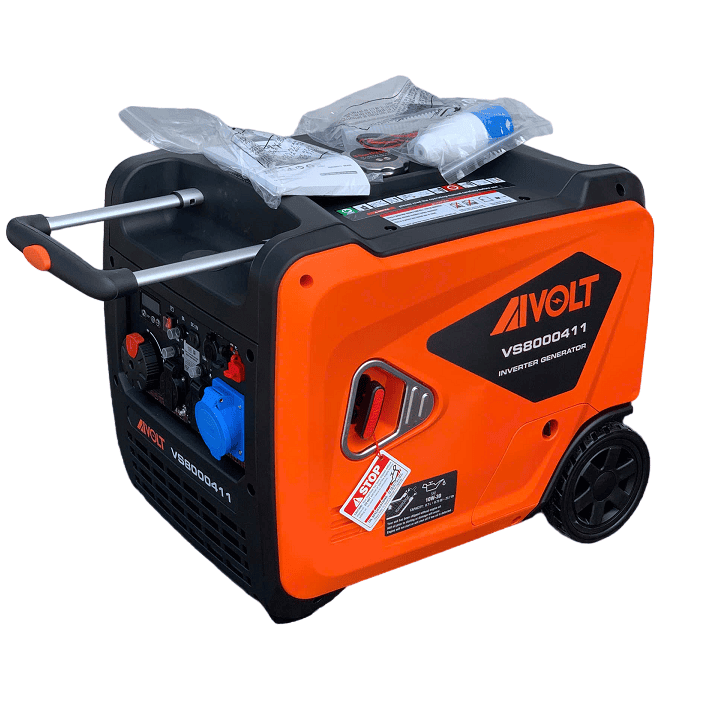 Máy Phát Điện Chạy Xăng Inverter 5Kw Aivolt VS8000411 Siêu Cách Âm