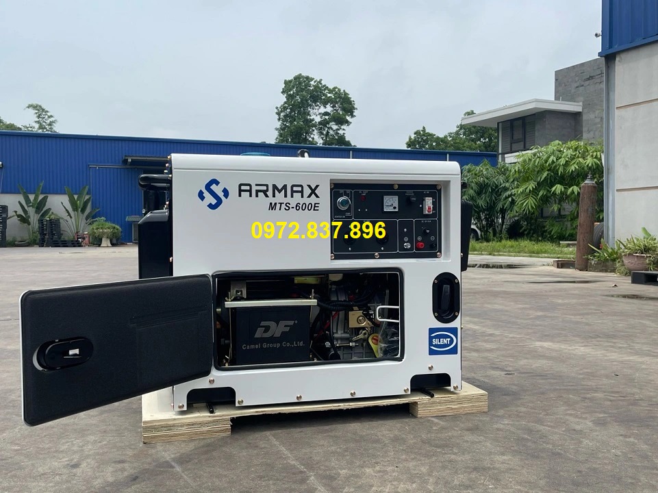 Máy Phát Điện Chạy Dầu 5Kw Armax MTS-600E