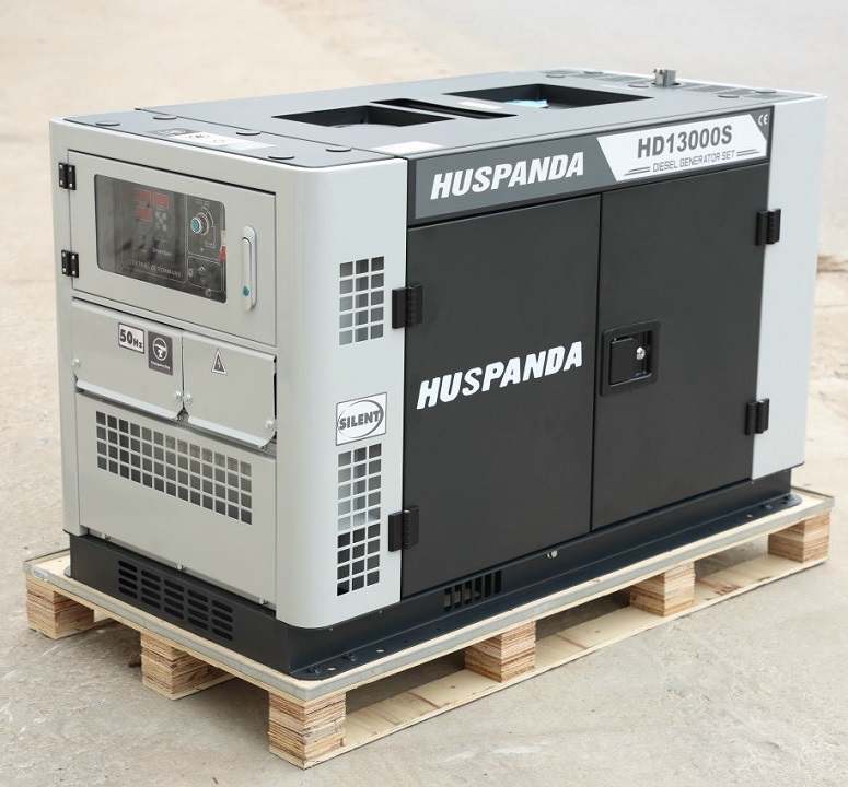 Máy phát điện chạy dầu 11kw Huspanda HD13000S